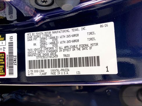 New 2026 Toyota Tundra 1794 Edition w/ Tow Tech Package AWD/4WD image 17