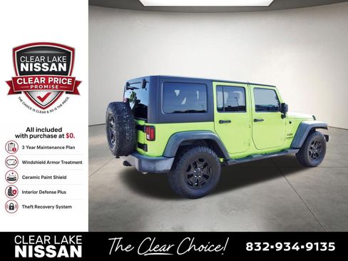 Used 2016 Jeep Wrangler Unlimited Sport w/ Quick Order Package 24S AWD/4WD image 7