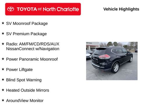 Used 2016 Nissan Rogue SV w/ SV Premium Package image 5