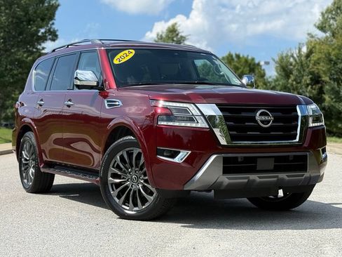 Used 2024 Nissan Armada Platinum w/ Captain's Chairs Package AWD/4WD image 1