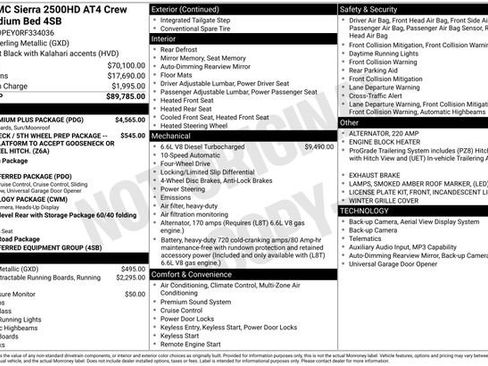 Used 2024 GMC Sierra 2500 AT4 w/ AT4 Premium Plus Package AWD/4WD image 37