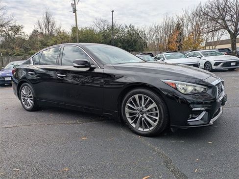 Used 2022 INFINITI Q50 Luxe w/ Cargo Package image 1