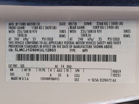 Used 2019 Lincoln MKC Premiere AWD/4WD image 33