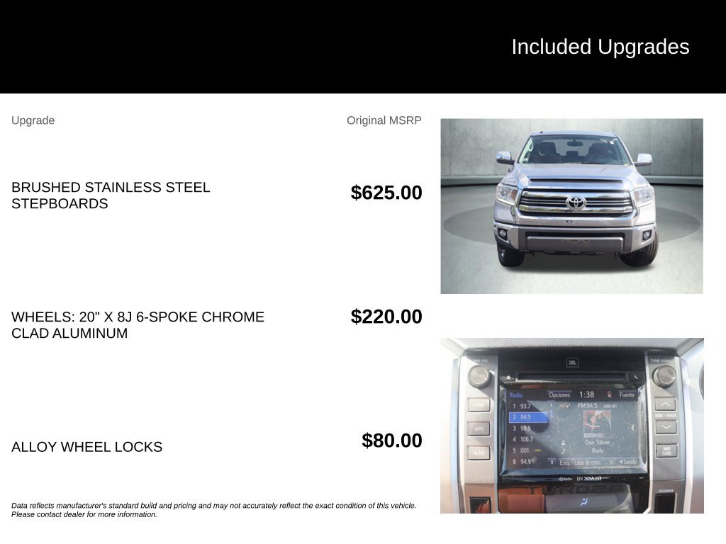 Used 2017 Toyota Tundra 1794 Edition AWD/4WD image 36