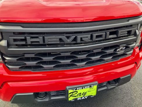 Used 2025 Chevrolet Silverado 1500 Custom w/ Turbomax Blackout Package AWD/4WD image 32