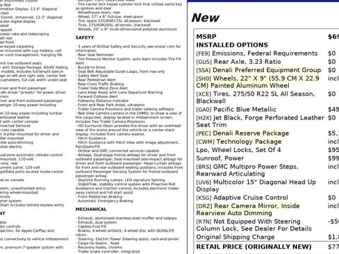 Used 2023 GMC Sierra 1500 Denali w/ Denali Reserve Package AWD/4WD image 6