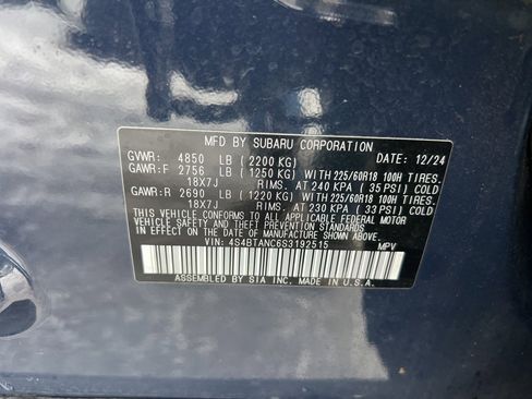 Used 2025 Subaru Outback Limited image 34