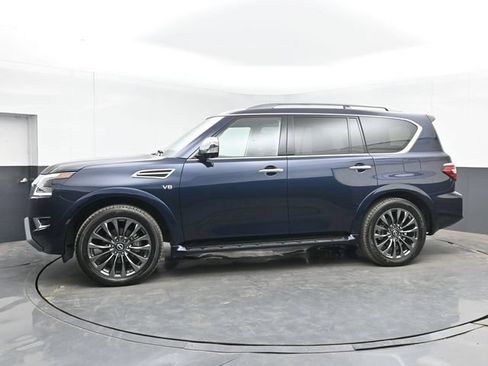 Used 2021 Nissan Armada Platinum w/ Captain's Chairs Package AWD/4WD image 6