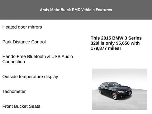 Used 2015 BMW 320i Sedan image 8