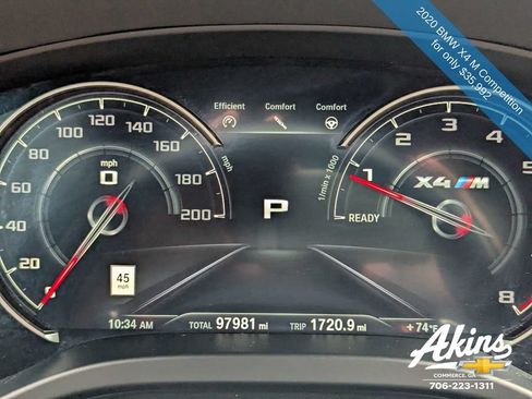 Used 2020 BMW X4 M w/ Executive Package AWD/4WD image 27