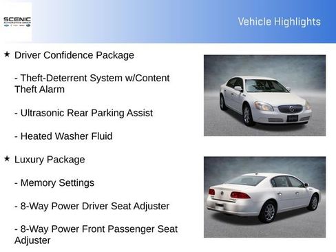 Used 2008 Buick Lucerne CXL w/ Driver Confidence Package FWD image 10