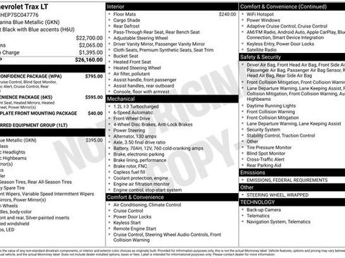 Used 2025 Chevrolet Trax LT w/ Driver Confidence Package image 27