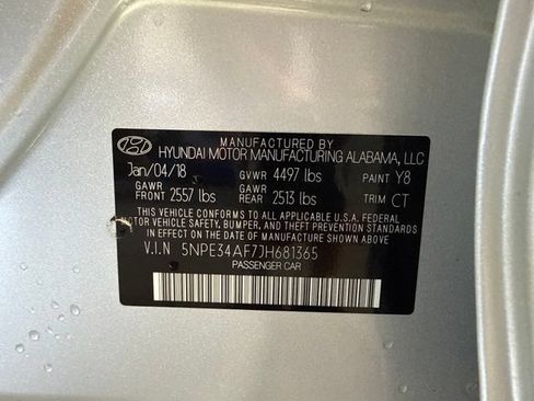 Used 2018 Hyundai Sonata Sport w/ Cargo Package FWD image 15