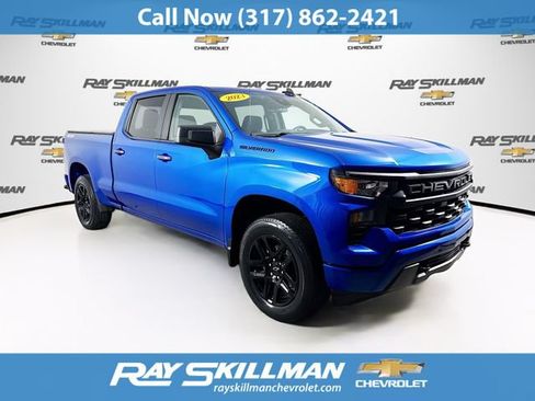 Used 2023 Chevrolet Silverado 1500 Custom w/ LPO, Dark Essentials Package AWD/4WD image 1