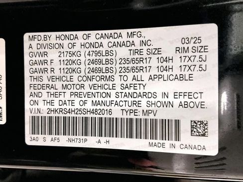 Used 2025 Honda CR-V LX image 43
