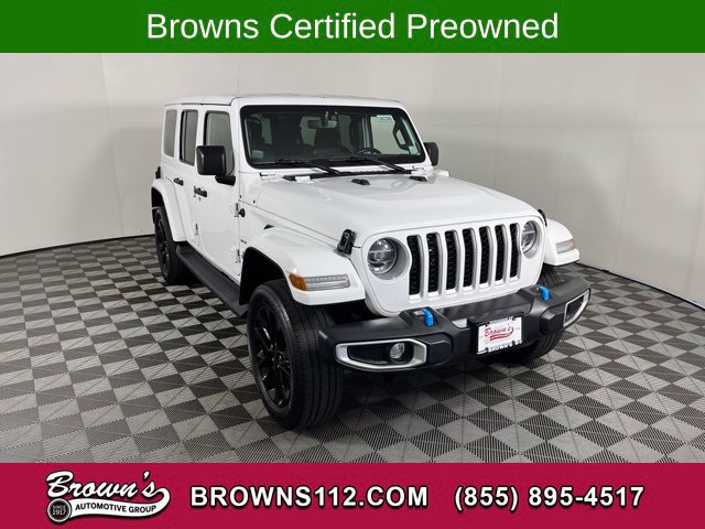 Used 2022 Jeep Wrangler Unlimited Sahara w/ Cold Weather Group AWD/4WD image 1