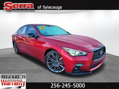 Used 2022 INFINITI Q50 Red Sport 400 w/ Cargo Package