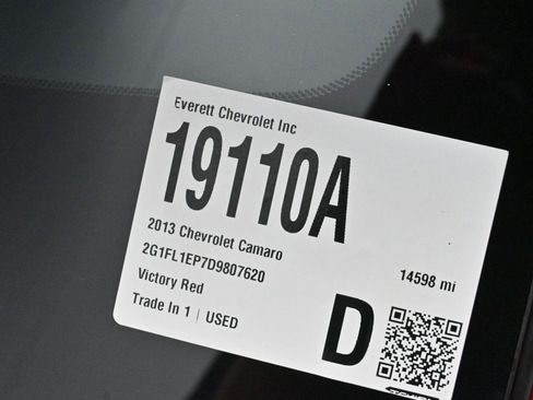 Used 2013 Chevrolet Camaro ZL1 image 8
