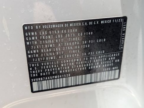 Used 2023 Volkswagen Tiguan S FWD image 27