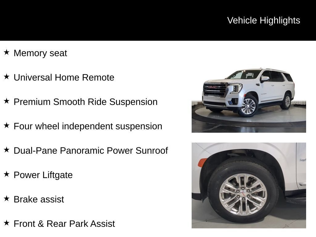 Used 2023 GMC Yukon SLT w/ SLT Premium Package AWD/4WD image 38