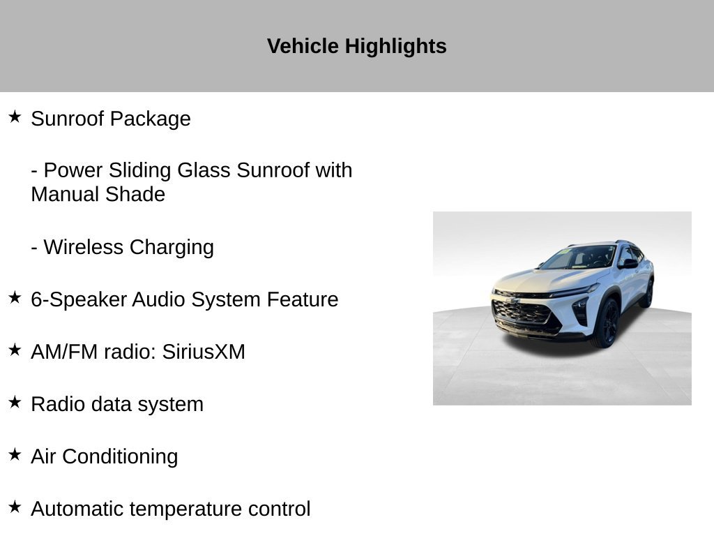 Used 2025 Chevrolet Trax ACTIV w/ Sunroof Package FWD image 27