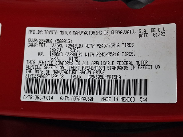 Used 2023 Toyota Tacoma SR5 AWD/4WD image 26