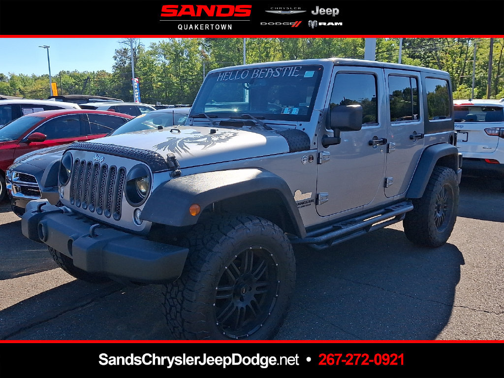 Used 2014 Jeep Wrangler Unlimited Sport w/ Quick Order Package 24S AWD/4WD image 1