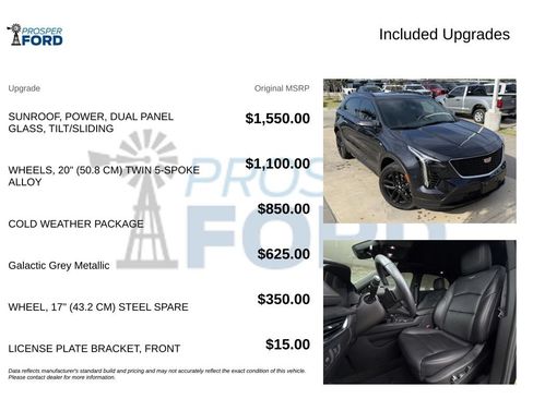 Used 2023 Cadillac XT4 Sport w/ Cold Weather Package FWD image 3