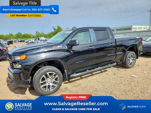 Used 2020 Chevrolet Silverado 1500 Custom Trail Boss w/ Custom Convenience Package AWD/4WD image 1