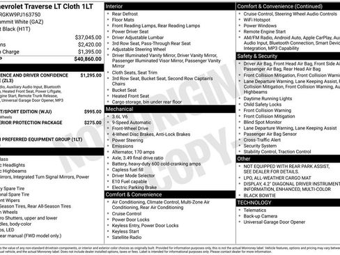 Used 2023 Chevrolet Traverse LT FWD image 6