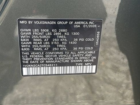 New 2026 Volkswagen Atlas SE AWD/4WD image 30