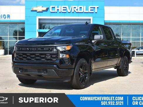 New 2026 Chevrolet Silverado 1500 Custom w/ LPO, Dark Essentials Package AWD/4WD image 1