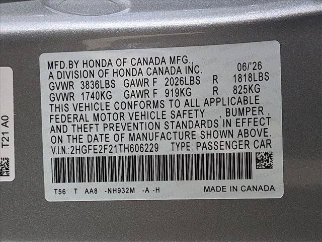 Used 2026 Honda Civic LX image 24