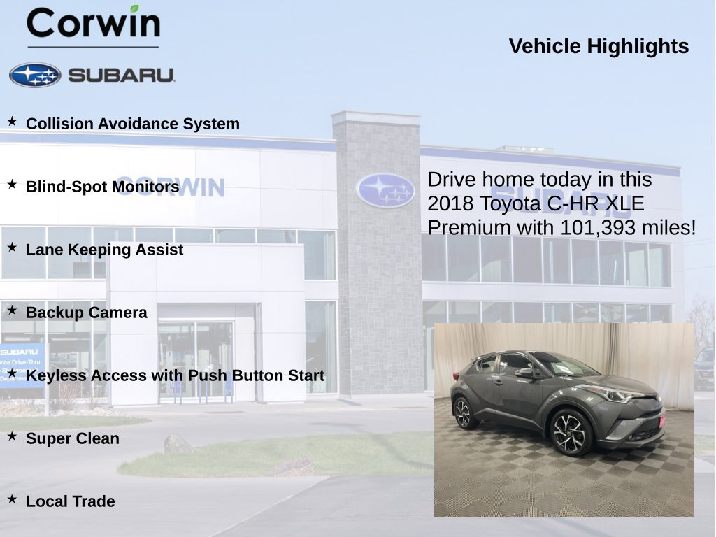 Used 2018 Toyota C-HR XLE FWD image 6
