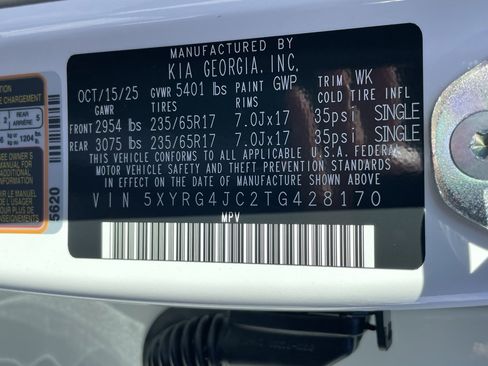 New 2026 Kia Sorento LX image 34