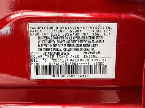 Used 2024 Nissan Sentra SV image 35