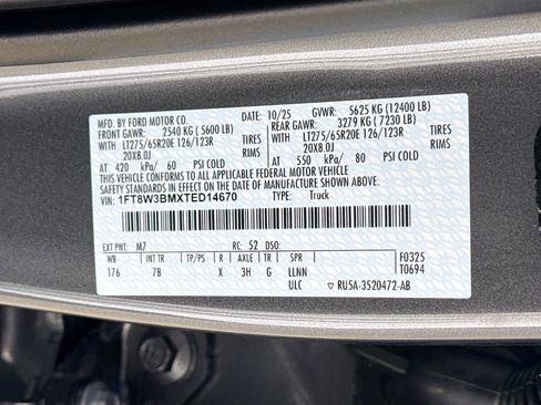 New 2026 Ford F350 Platinum w/ FX4 Off-Road Package image 37