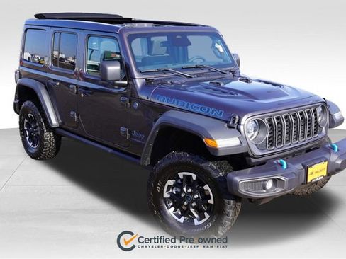 Certified 2025 Jeep Wrangler Unlimited Rubicon 4xe w/ Convenience Group image 1