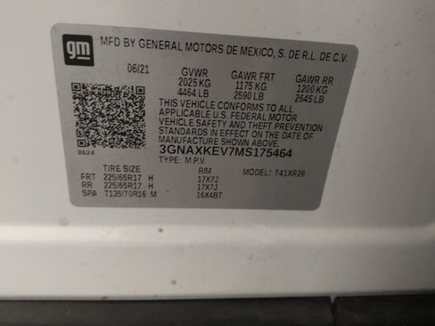 Used 2021 Chevrolet Equinox LT w/ LPO, Floor Liner Package FWD image 33