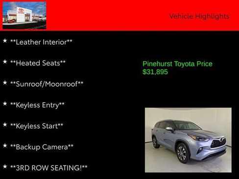 Certified 2022 Toyota Highlander XLE image 13