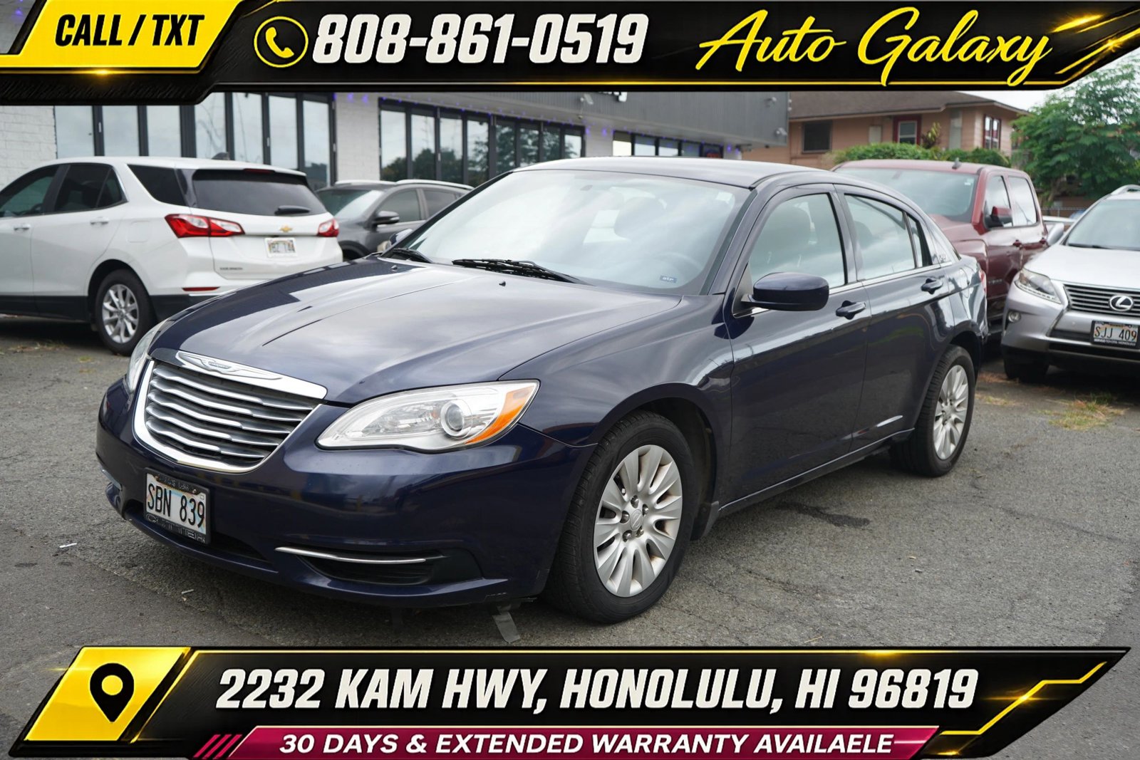 Used 2013 Chrysler 200 LX FWD image 1