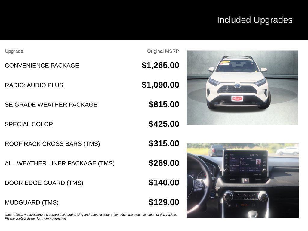 Certified 2022 Toyota RAV4 SE w/ Convenience Package AWD/4WD image 37