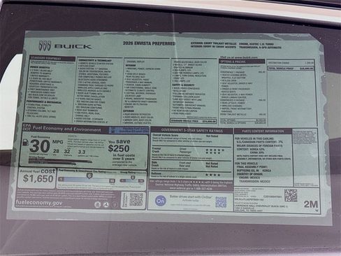New 2026 Buick Envista Preferred w/ Convenience I Package image 19