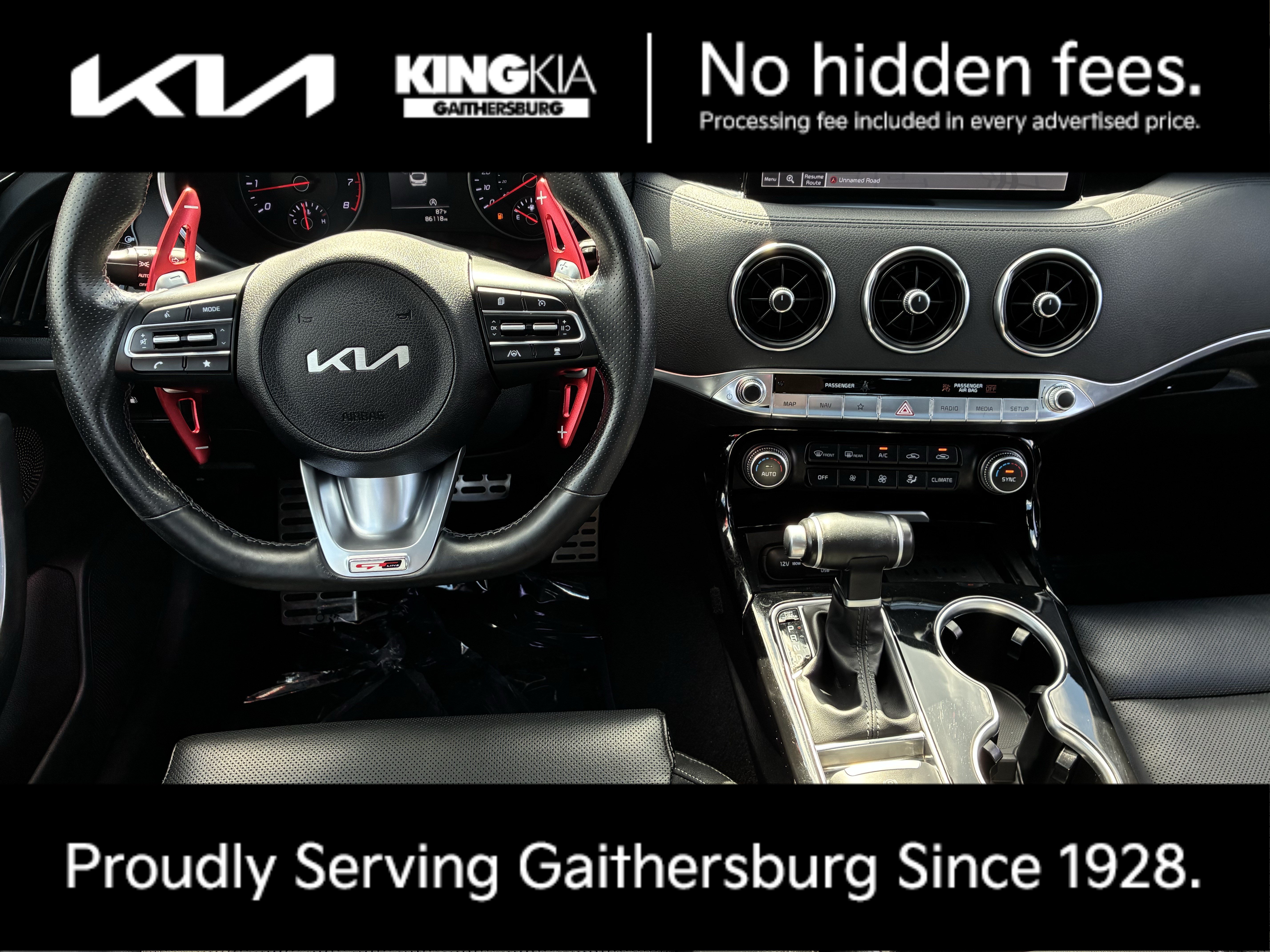 Used 2022 Kia Stinger GT-Line w/ Sun & Sound Package AWD/4WD image 21