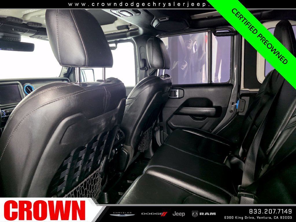 Used 2021 Jeep Wrangler Unlimited Rubicon 4xe w/ Steel Bumper Group AWD/4WD image 17