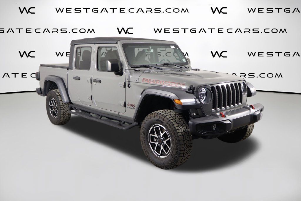 Used 2022 Jeep Gladiator Rubicon w/ LED Lighting Group AWD/4WD image 45