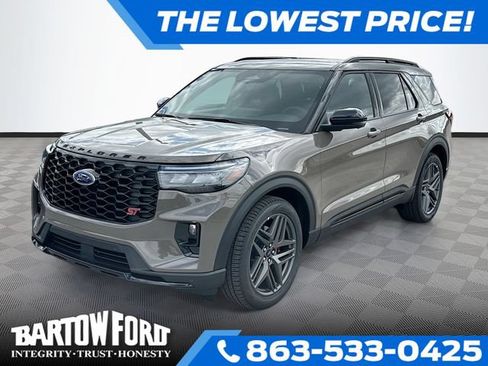 New 2026 Ford Explorer ST w/ Sun And Sound Package RWD image 1