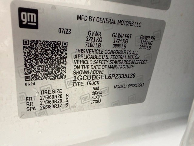 Certified 2023 Chevrolet Silverado 1500 LTZ AWD/4WD image 22