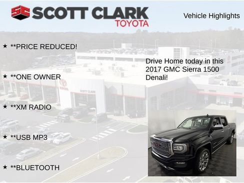 Used 2017 GMC Sierra 1500 Denali w/ Denali Ultimate Package AWD/4WD image 8