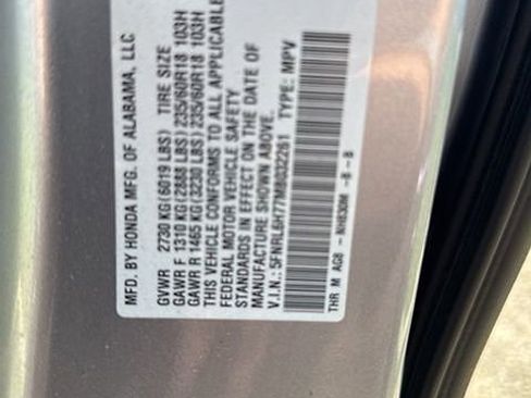 Used 2021 Honda Odyssey EX-L image 9